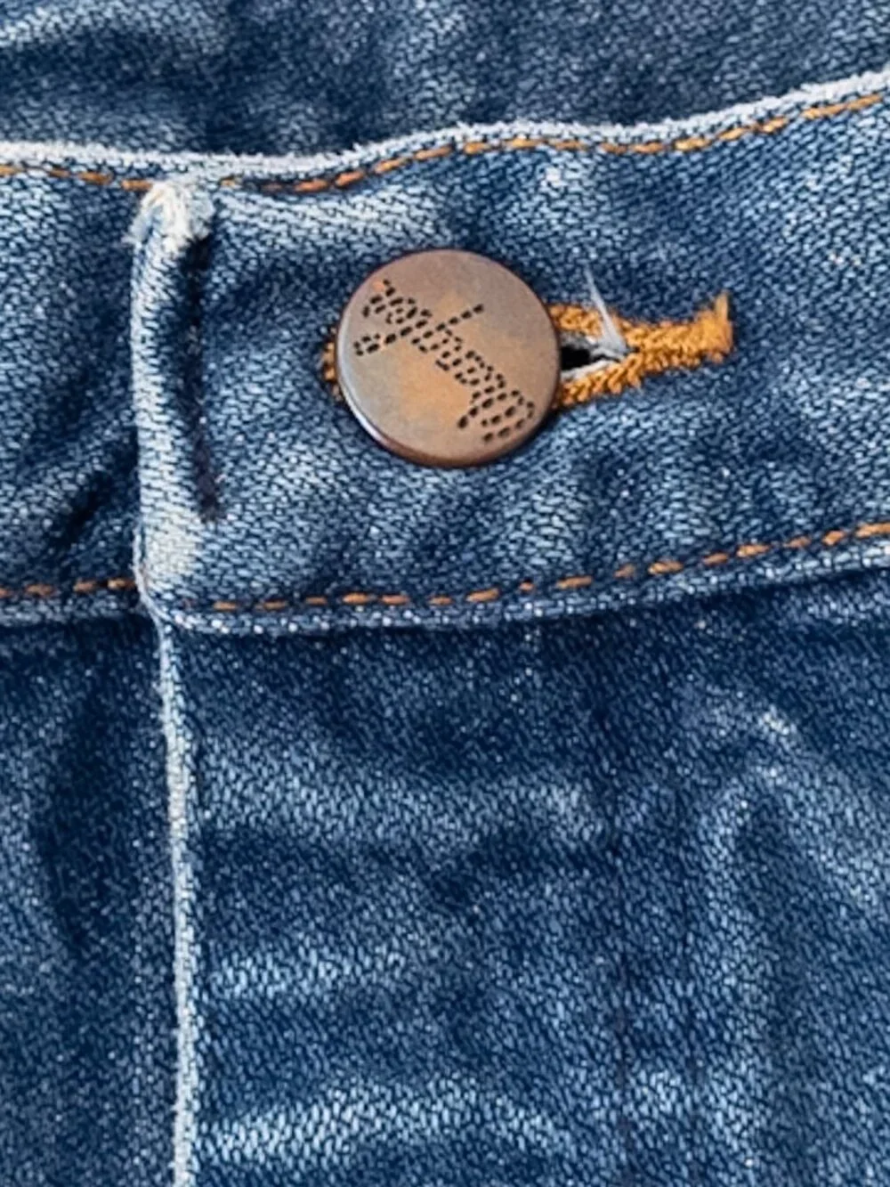 VTG 80s/90s Wrangler 100% Cotton Made in USA Straight Leg Men's Size 34/34